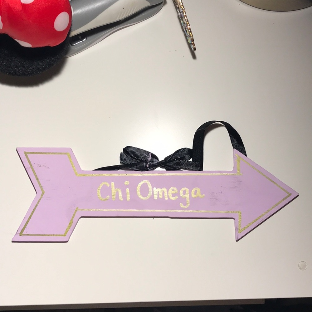 Chi Omega arrow